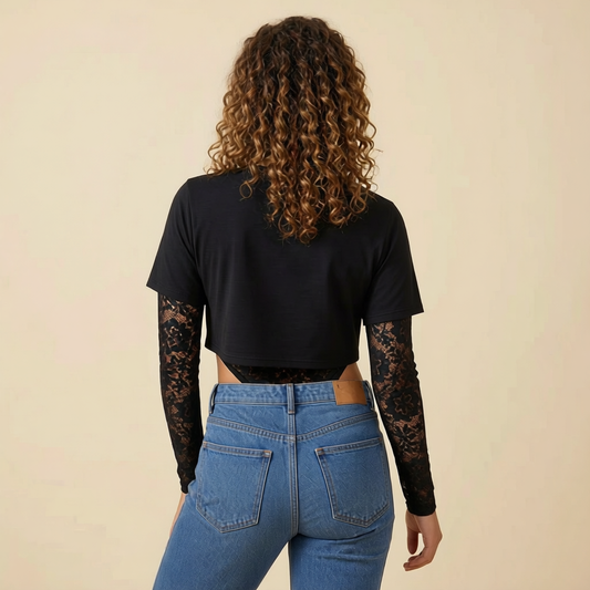 Body malla con basica encima