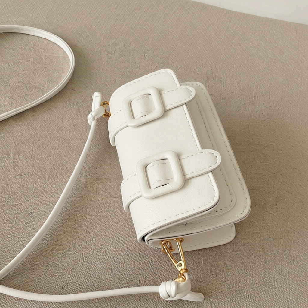 Bolso mini blanco elegante