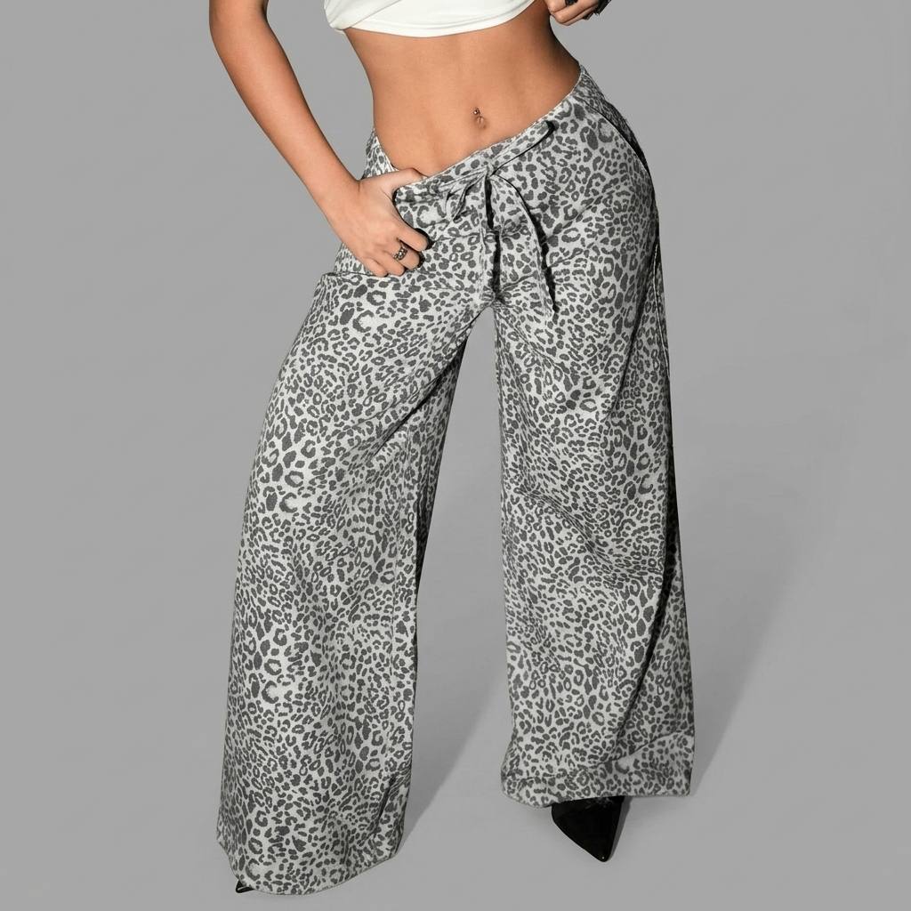 Pantalón animal print