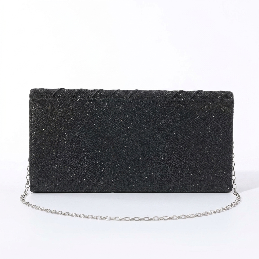 Bolso brillante clásico