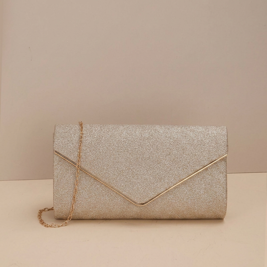 Cartera clásica elegante brillante
