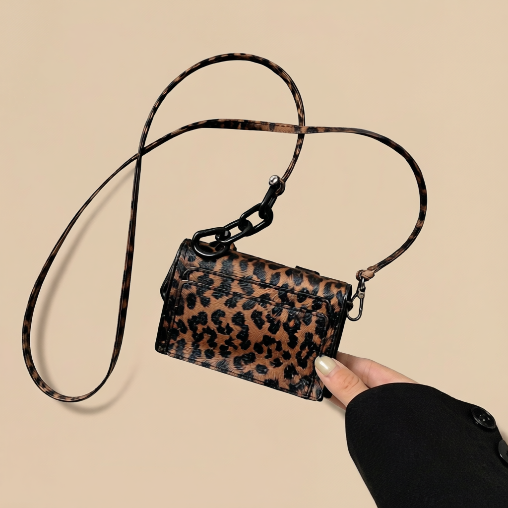 Bolso mini animal print