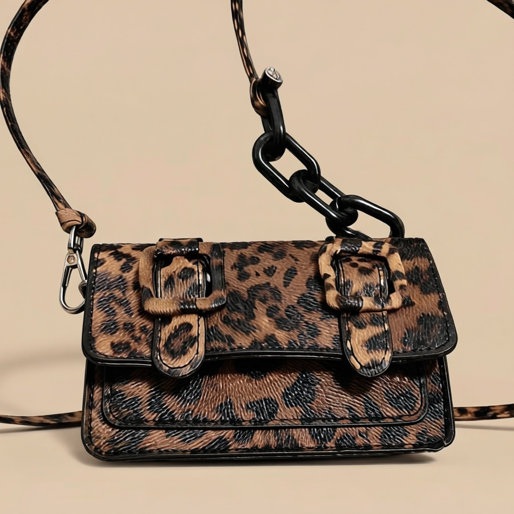 Bolso mini animal print